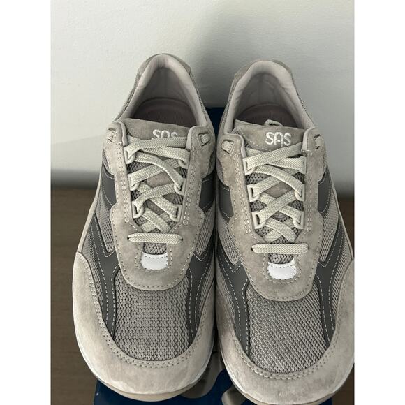 SAS Journey Men’s Walking Shoes 11.5 Triple Wide Orthopedic Gray Comfort Sneaker - Picture 3 of 12